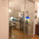 Parete Divisoria In Cristallo Temperato Su Misura Vetro Trasparente Vetroexpert La Tua Vetreria A Roma