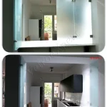 Collage Parete divisoria in vetro Roma VetroeXpert Porte in vetro su misura e Pareti divisorie