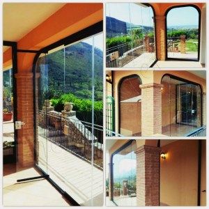 Collage Vetrate a scomparsa Glassroom Roma VetroeXpert Vetrate Pieghevoli e vetrate a scomparsa Glassroom scaled