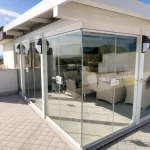 Veduta Vetrate pieghevoli Glassroom Roma VetroeXpert Vetrate Pieghevoli e vetrate a scomparsa Glassroom 1