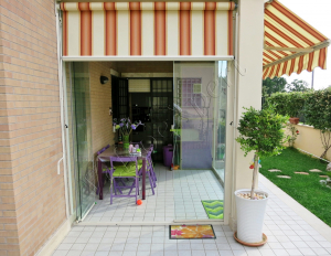Vetrata panoramica vista frontale Roma VetroeXpert Vetrate Pieghevoli e vetrate a scomparsa Glassroom 1