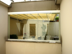 Vetrata pieghevole interno Roma VetroeXpert Vetrate Pieghevoli e vetrate a scomparsa Glassroom