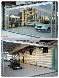 Vetrata removibile a pacchetto Roma VetroeXpert Vetrate Pieghevoli e vetrate a scomparsa Glassroom