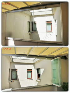Vetrate a scomparsa Roma VetroeXpert Vetrate Pieghevoli e vetrate a scomparsa Glassroom