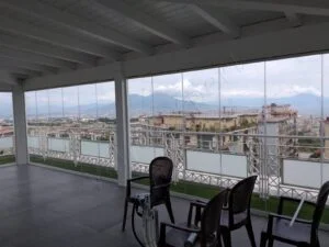 Vetrate panoramiche e Vetrate pieghevoli Glassroom Vetrata panoramica Fronte Mare Vetreria VetroeXpert