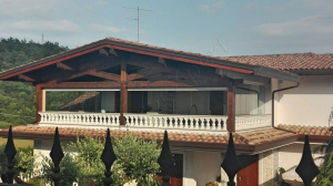 Vista di insieme Vetrate Glassroom copertura balcone Roma VetroeXpert Vetrate Pieghevoli e vetrate a scomparsa Glassroom