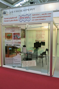 Stand VetroeXpert Glassroom Moa Casa 2015 VetroeXpert Roma