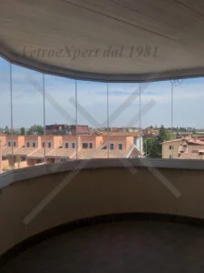 VEPA Scorrevole su misura per balcone