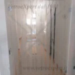 porta in vetro personalizzata con decorazione