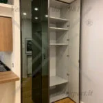 anta in vetro su misura per cucina