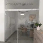 porta in cristallo a battente vetroexpert 2