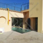 pavimento in vetro per terrazzo