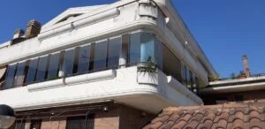 Vetrata panoramica per balconi