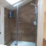 box doccia su misura mansarda