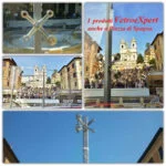 collage recinzione piazza di spagna