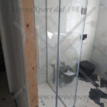 doppio battente con staffa + fisso laterale