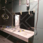 montaggio specchi per bagno