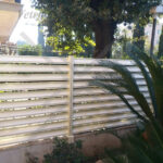 pensilina per separare spazio esterno 2