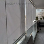 copertura in vetro per balcone