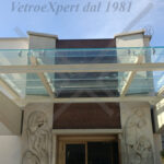 copertura in vetro per esterni