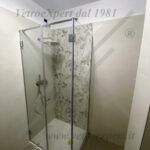 box doppio battente con barra + fisso laterale 2