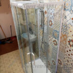 box doccia scorrevole angolo standard bianco 1