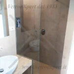 box doccia a parete fissa walk in + barra box 1